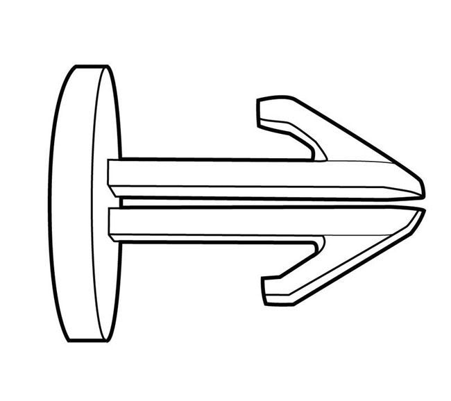 Thumbsnap Fastener with 0.438" Shank Length and 1/8" Maximum Grip - Image 2