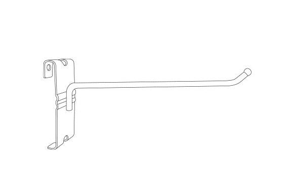 Heavy-Duty Single Prong Metal Grid Hook - Image 2