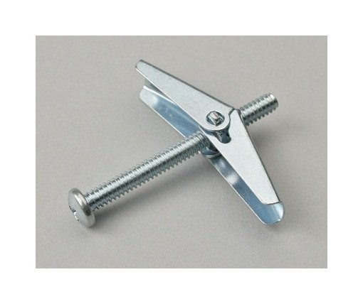Heavy Duty Toggle Wing Wall Anchor - 10-24 (3/16") Screw Size - Image 4