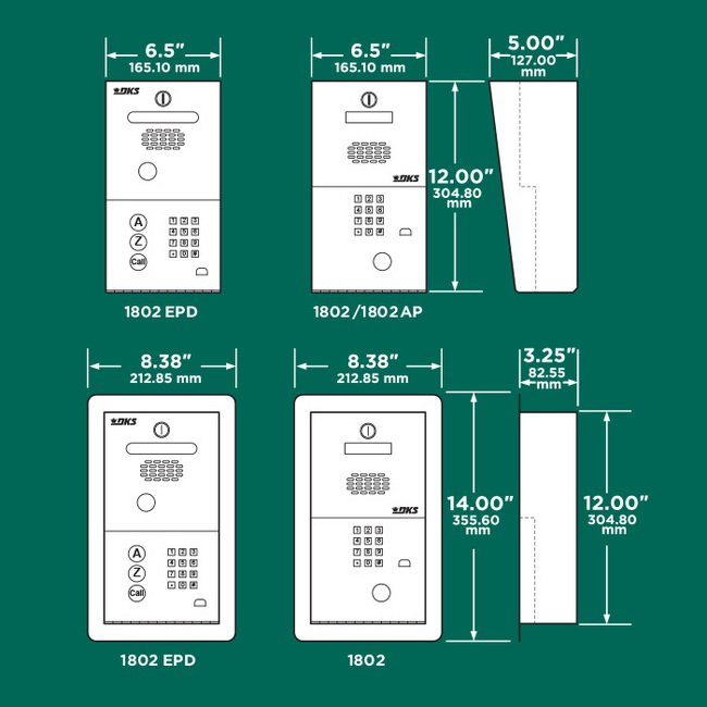 DoorKing DKS 1802 Telephone Entry System - Image 2