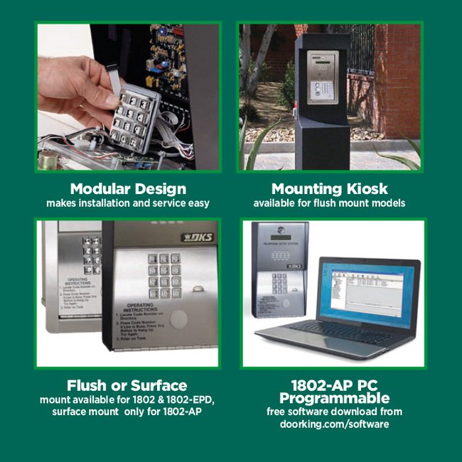 DoorKing DKS 1802 Telephone Entry System - Image 3