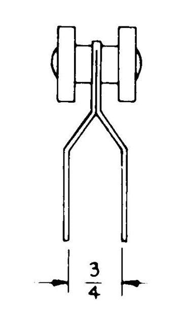 Heavy-Duty Sliding Door Hanger for 36-42 Inch Doors with Double Bearings - Image 4