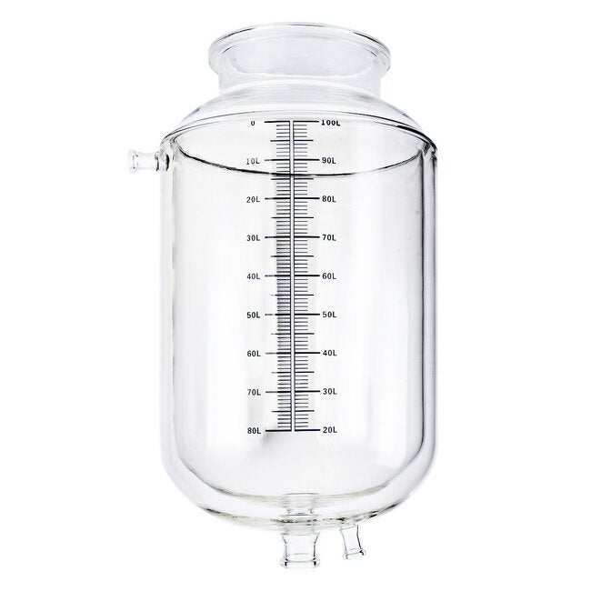 100 Liter (L) Capacity Double Jacketed Triple Layer Reactor Body - Image 1