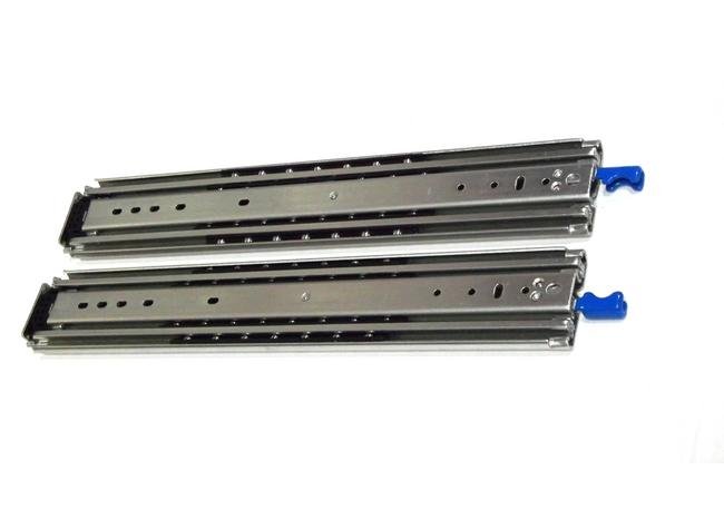 Heavy Duty Drawer Slide Lock In Lock Out - 60 Inch Full Extension Slide - Image 1