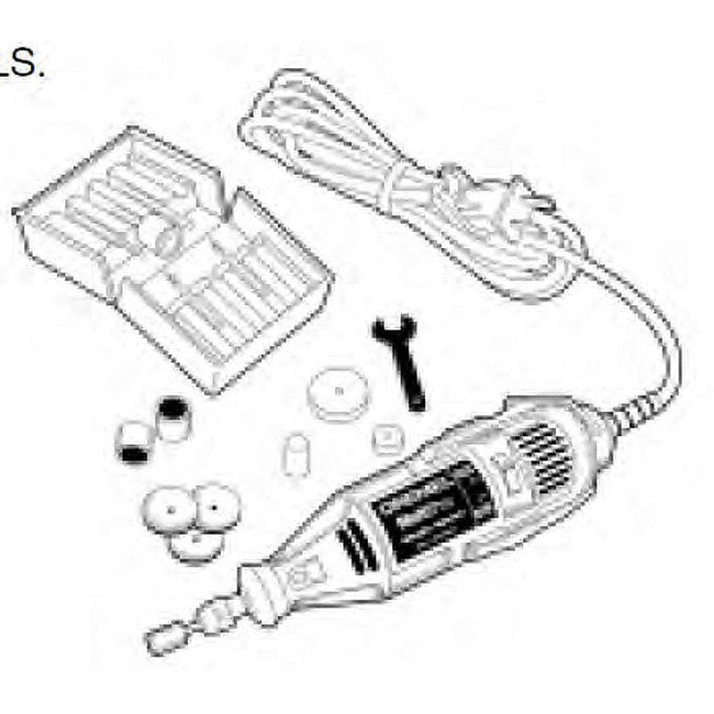 Dremel DR3960 220V Moto-Tool Kit - Image 1