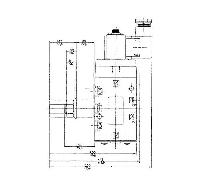 Rexroth CD07 Valve Pressure Port Manifold Bar - Image 2