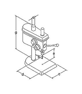 Servo Chuck Spindle 12in Servo Standard Drill Press - Image 3