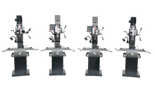 JET Geared Head Mill/Drill Press - Heavy-Duty Industrial Grade - Image 2