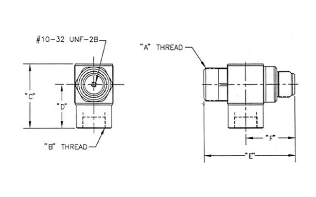 Rexroth Right Angle Check Valves 3/8 Inch - Image 2
