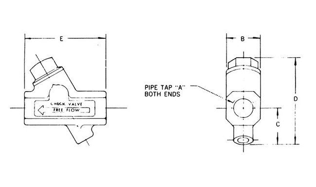 Rexroth High Capacity NPTF Check Valve - Image 2