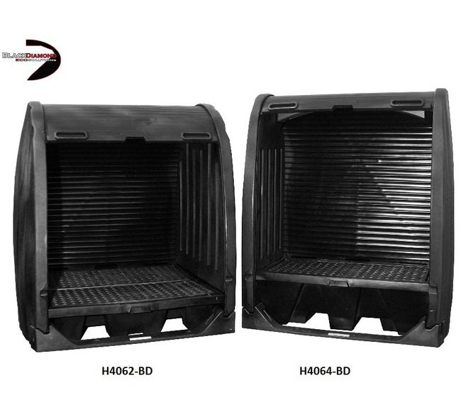 2 Drum Containment Shed with Drain - Source Equipment Company, Inc. - Image 1