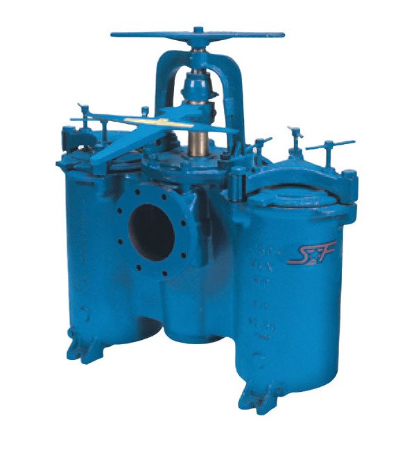 Sure Flow 6 Inch Iron Duplex Strainer - Image 1