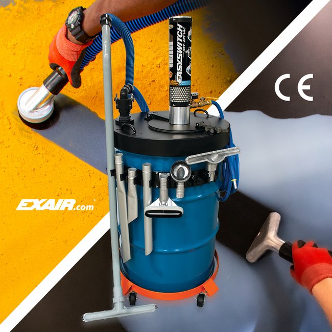 EasySwitch Premium Wet-Dry Vacuum Cleaner - 55 gal Capacity - Image 2