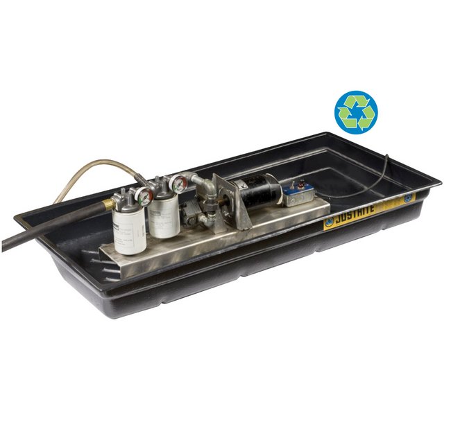 46" x 16" Ecopolyblend Spill Tray - Image 1