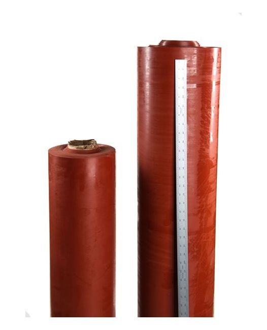 Durable Red Rubber Elastomer Gasket for Industrial Applications - Image 1
