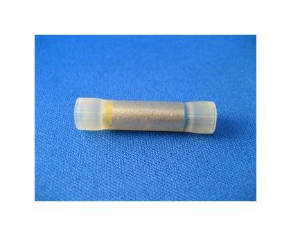 Heat Shrink Step Down Butt Connector 16-14 to 22-18 AWG, Blue, Pack of 100 - Image 1