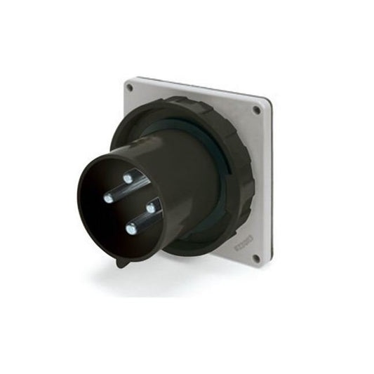 60 Ampere (A) Direct Current (DC) Rated Receptacle Type SCAME Pin and Sleeve Connector - Image 1