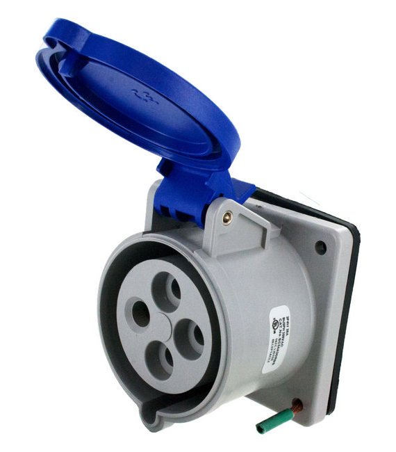 Eureka-HD Series 250 Volt (V) Alternating Current (AC) Voltage Receptacle Connector - Image 1