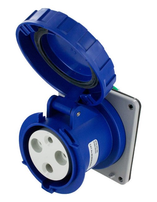 220 to 240 Volt (V) Voltage Eureka High Definition (HD) Series Pin and Sleeve Connector - Image 1