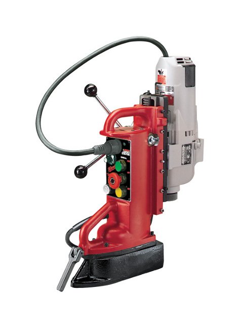 Milwaukee Adjustable Electromagnetic Drill Press with No. 3 Morse Taper Motor - Image 1