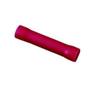 22-18 AWG Red Vinyl Insulated Butt Splice Connector - Image 1