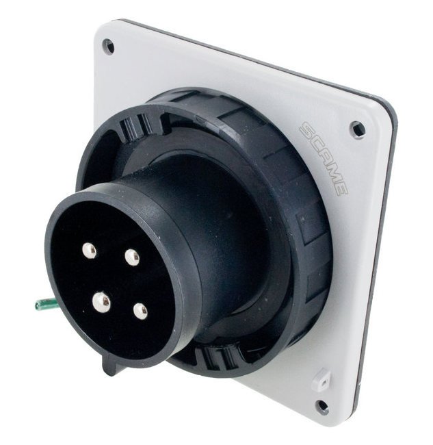 Eureka-HD Series 600 Volt (V) Alternating Current (AC) Voltage Inlet Connector - Image 1