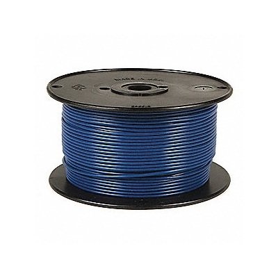 12 AWG Blue Primary Wire Roll - 100 ft. - Electrical Cable - Image 1