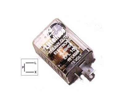 12V Electronic Flasher for 10 Lamps - H/D Flasher 103 - Image 1