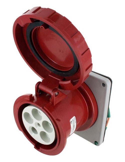 Eureka-HD Series 480 Volt (V) Voltage Receptacle Connector - Image 1