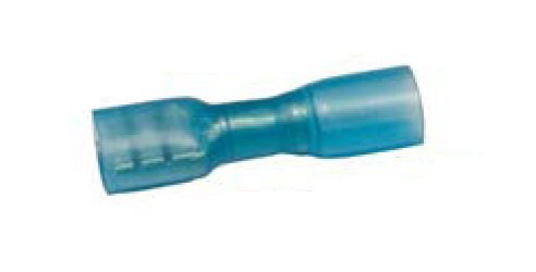 16-14 AWG Female Quick Disconnect Terminal with Heat Shrink Sleeve and .250 Tab - Pack of 100 - Image 1