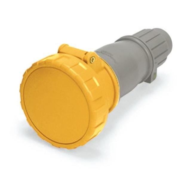 100 to 130 Volt (V) Voltage Eureka High Definition (HD) Series Pin and Sleeve Connector - Image 1