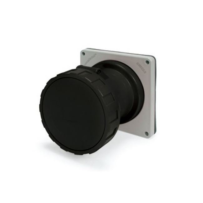 100 Ampere (A) Direct Current (DC) Rated Receptacle Type SCAME Pin and Sleeve Connector - Image 1
