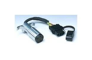 6-Way Round to 4-Wire Flat Connector Adapter - Image 1