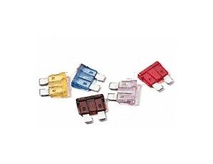 15 Amp ATO/ATC In Line Fuse Holder & Fuses (Box of 100) - Image 1