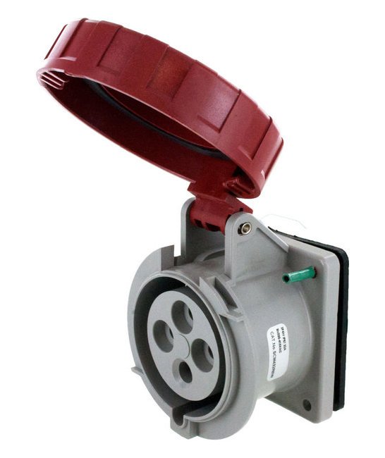 380 to 415 Volt (V) Voltage Eureka High Definition (HD) Series Pin and Sleeve Connector - Image 1