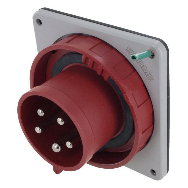 220 to 240 and 380 Volt (V) Voltage Eureka High Definition (HD) Series Pin and Sleeve Connector - Image 1
