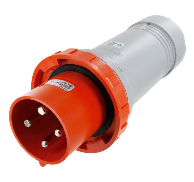 Eureka-HD Series 125 and 250 Volt (V) Alternating Current (AC) Voltage Plug Connector - Image 1