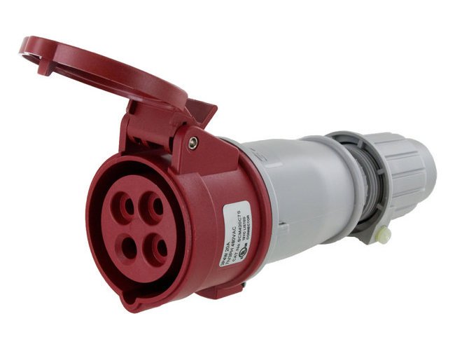 Eureka-HD Series 480 Volt (V) Alternating Current (AC) Voltage Connector - Image 1