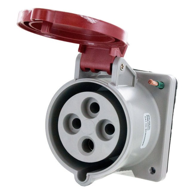 380 to 415 Volt (V) Voltage Eureka High Definition (HD) Series Pin and Sleeve Connector - Image 1