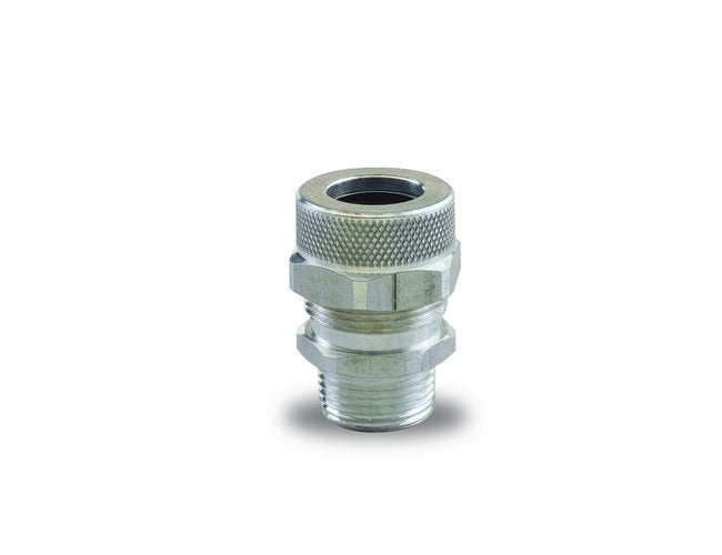 Tuff-Seal™ RSP Series 1/2 Inch (in) Conduit Size and 0.375 to 438 Inch (in) Cable Range Straight Aluminum Cord Connector - Image 1