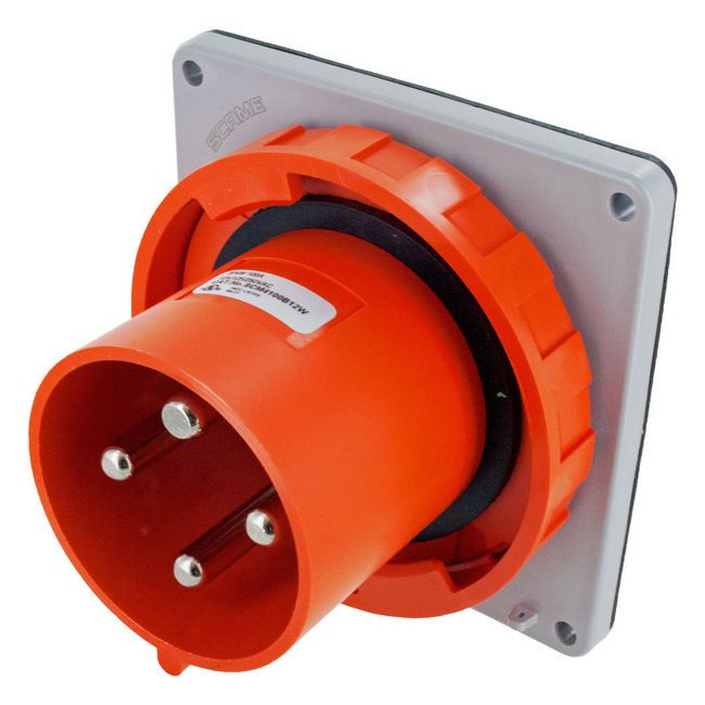 Eureka-HD Series 125 and 250 Volt (V) Alternating Current (AC) Voltage Inlet Connector - Image 1