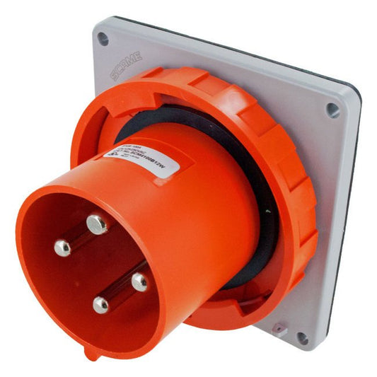 Eureka-HD Series 125 and 250 Volt (V) Alternating Current (AC) Voltage Inlet Connector - Image 1