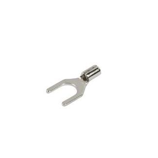 High Temperature Non-Insulated Spade Terminal - 16-14 AWG, #10 Stud - Image 1