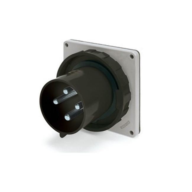 60 Ampere (A) Direct Current (DC) Rated Inlet Type SCAME Pin and Sleeve Connector - Image 1