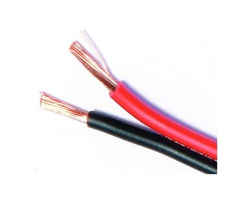 14 AWG 2 Conductor Black and Red Trailer Wire 100 ft - Image 1