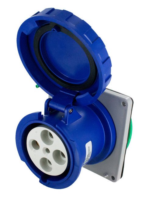 Eureka-HD Series 250 Volt (V) Alternating Current (AC) Voltage Receptacle Connector - Image 1