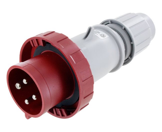 380 to 440 Volt (V) Voltage Eureka High Definition (HD) Series Pin and Sleeve Connector - Image 1