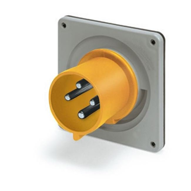 100 to 130 Volt (V) Voltage Eureka High Definition (HD) Series Pin and Sleeve Connector - Image 1