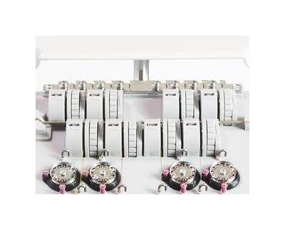 Juki QVP Tajima SAI 8 Needle 8x12 Hoop Commercial Quality Compact Embroidery Machine - Image 19