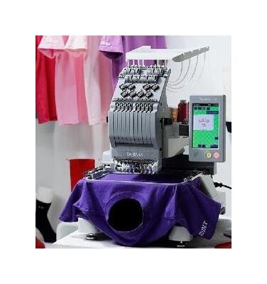 Juki QVP Tajima SAI 8 Needle 8x12 Hoop Commercial Quality Compact Embroidery Machine - Image 5